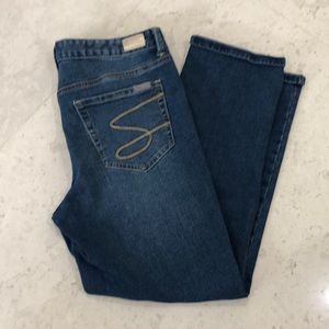 Seven7 tower straight jeans